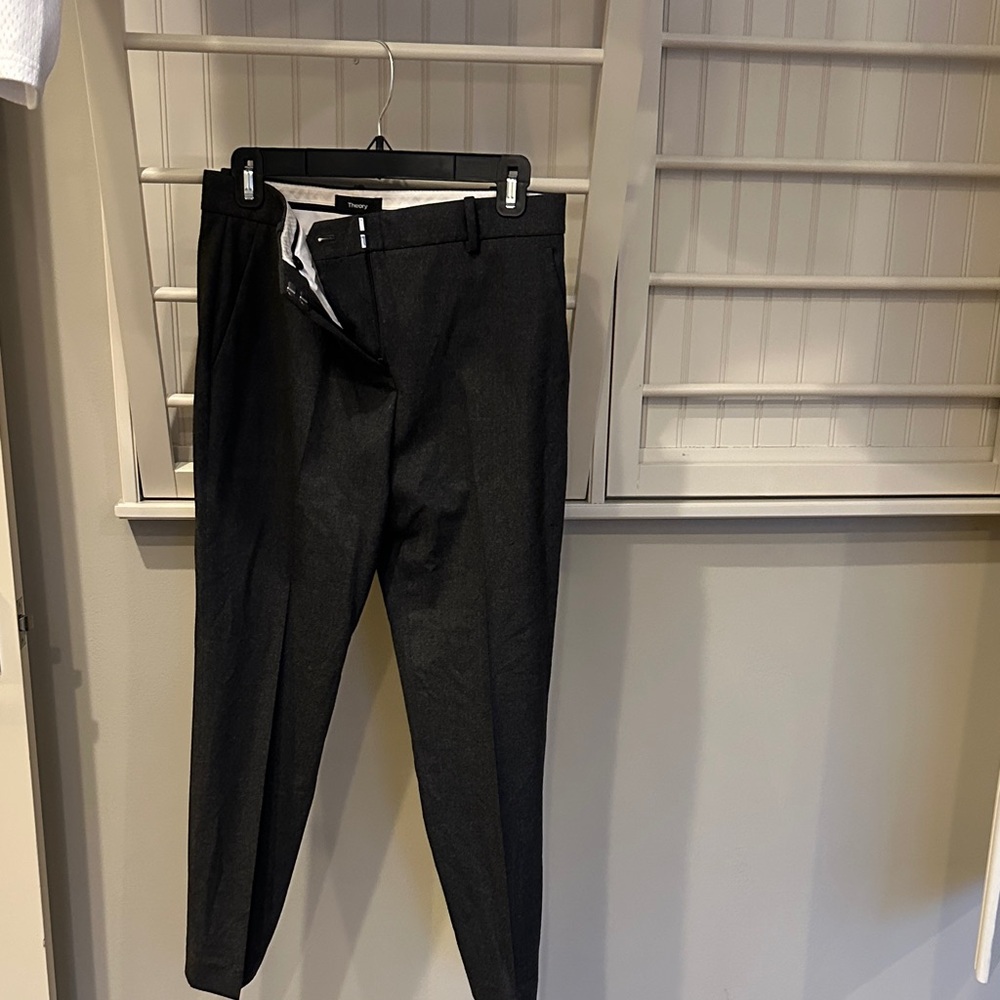 Ladies Theory Charcoal Dress Pants